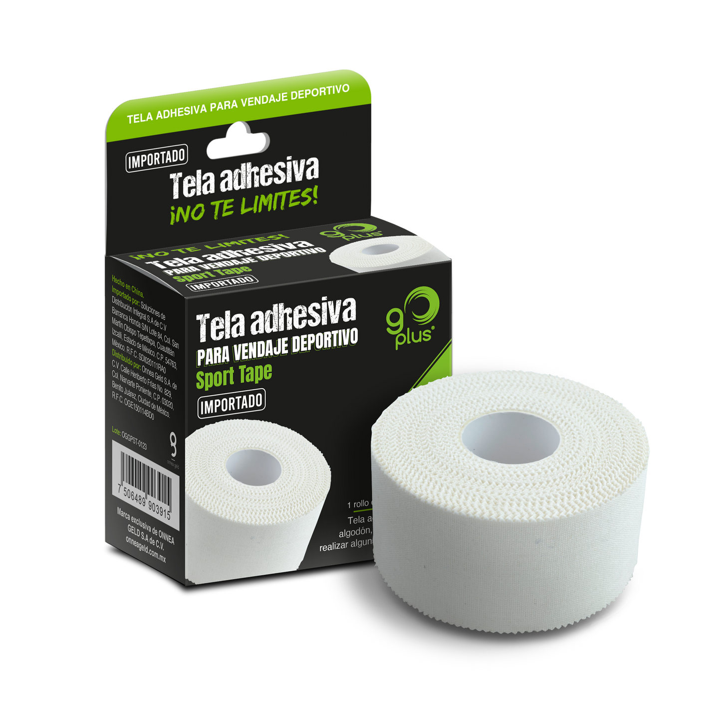 Tela Adhesiva Para Vendaje Deportivo Sport Tape Go Plus