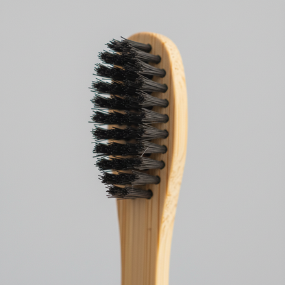 Bamboo Toothbrush Bristles Activated Carbon 1pz Bam Boo! Lifestyle