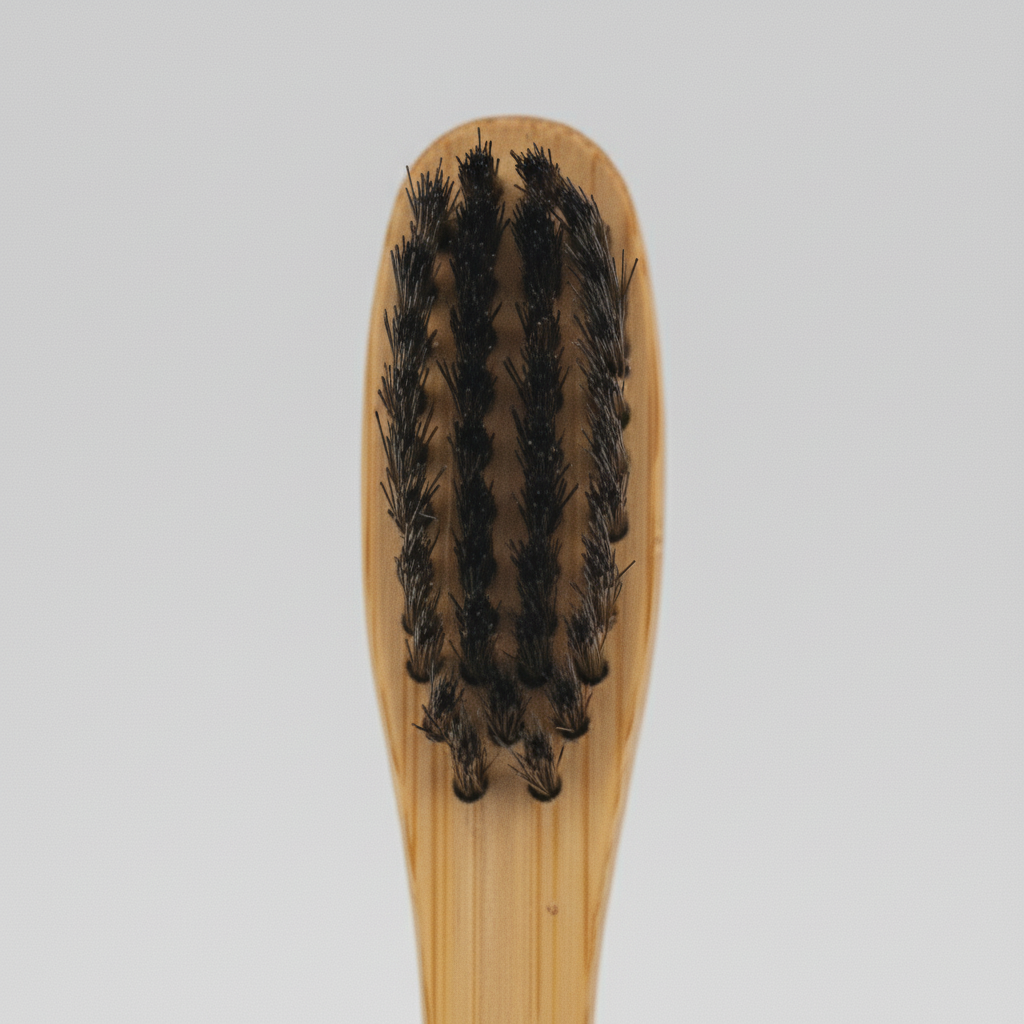 Bamboo Toothbrush Bristles Activated Carbon 1pz Bam Boo! Lifestyle