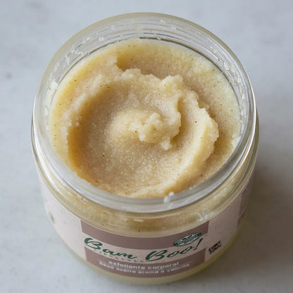 Exfoliante Corporal Base Aceite Aroma Vainilla | 100 g | Bam Boo! Lifestyle