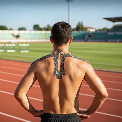 Cinta Kinesiológica Negra 5 m Continua Go Plus | Vendaje Neuromuscular
