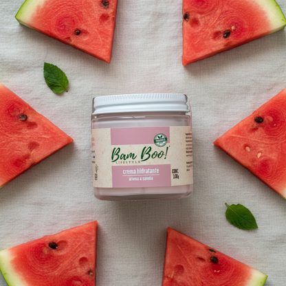 Watermelon Moisturizing Cream for Face and Body 100 g Bam Boo! Lifestyle