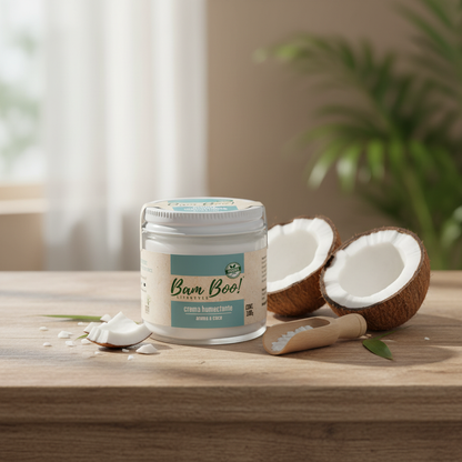Crema Humectante Aroma a Coco para Cara y Cuerpo | 100 g | Bam Boo! Lifestyle