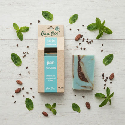 Chocomenta Natural Handmade Soap 100 g Bam Boo! Lifestyle