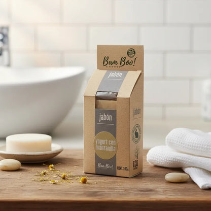 Natural Yogurt Soap With Chamomile 100 g Bam Boo! Lifestyle