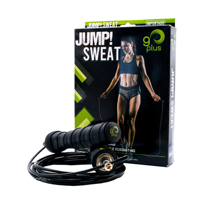 Jump! Sweat Cuerda para Saltar Ajustable Go Plus