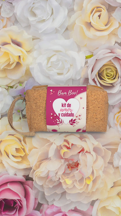 Cosmetiquera Skincare Kit Amor y Cuidado Bam Boo! Lifestyle | Crema, Exfoliante, Jabones y Jabonera