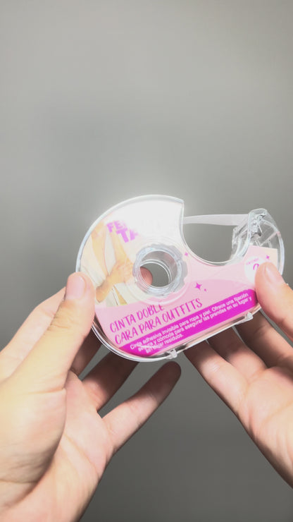 👗 Cinta Adhesiva Doble Cara para Ropa y Piel Fem Tape | Transparente 3 m