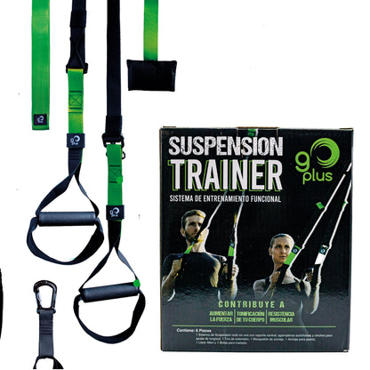 Kit De Regalo Pro Fitness Go Plus con Bandas de Suspension, Cuerda para Saltar, Ligas de Resistencia y Botella Mezcladora Shaker