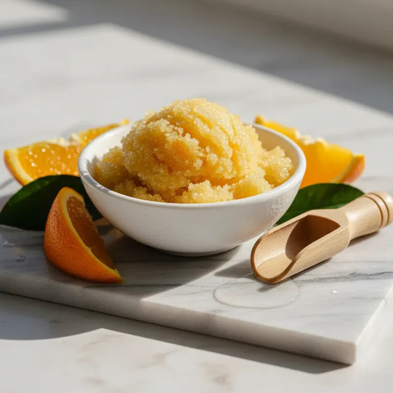 Exfoliante Corporal de Karité con Aroma a Naranja | 100 g | Bam Boo! Lifestyle