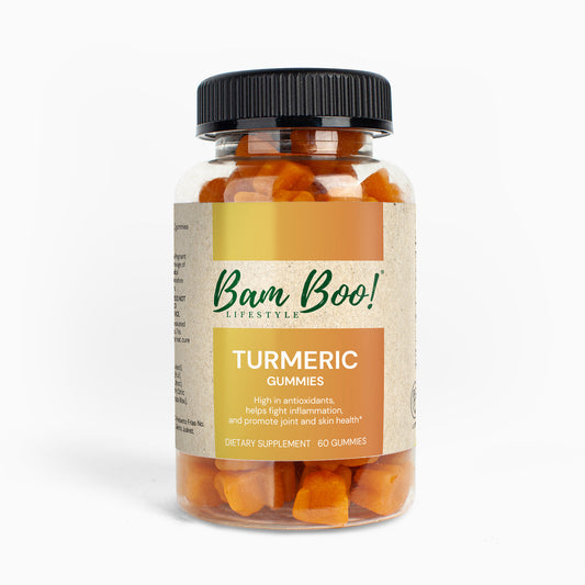 Turmeric Gummies 60 Gummies Bam Boo! Lifestyle Vitamins & Supplements