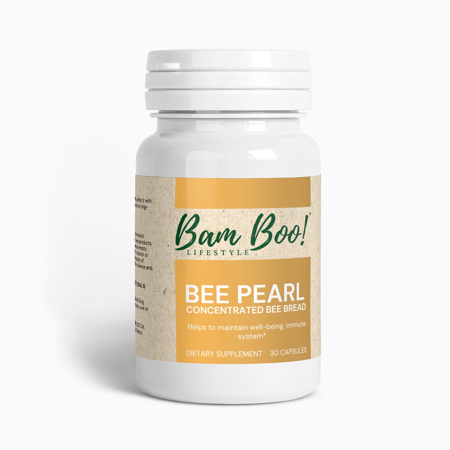 Bee Pearl 30 Capsules Bam Boo! Lifestyle Vitamins & Supplements