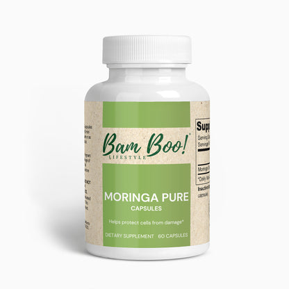 Moringa Pure 60 Capsules Bam Boo! Lifestyle Vitamins & Supplements