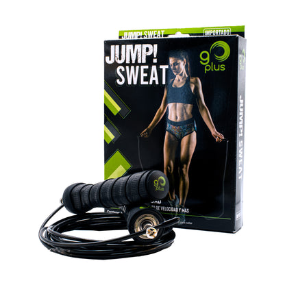 Jump! Sweat Jump Rope Adjustable Go Plus