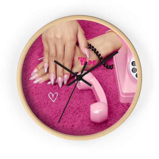Wall Clock "Just call me baby" Promotional FemTape