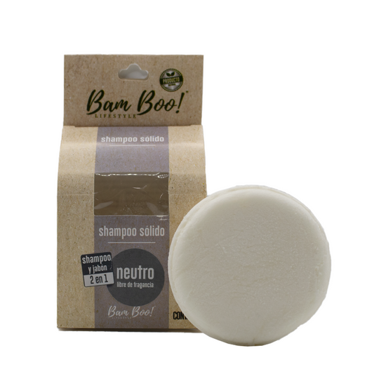 2 in 1 Neutral Cleansing Bar 80 g Bam Boo! Lifestyle