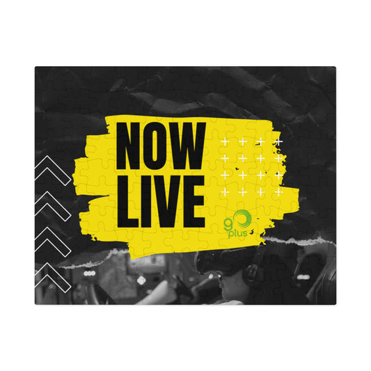 Puzzles 110, 500 and 1000 pieces "Now Live" Go Plus Promotional