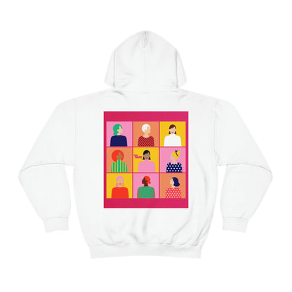 Cubics Girly Avatars Promotional FemTape Unisex Full Sweatshirt
