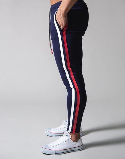 Joggers for Men Striped Long Pants Casual Fitness Running Imported Go Plus