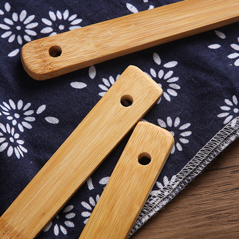 Kitchen Spatula Mixing Spoon Natural Bamboo Wood Imported Bam Boo! Lifestyle