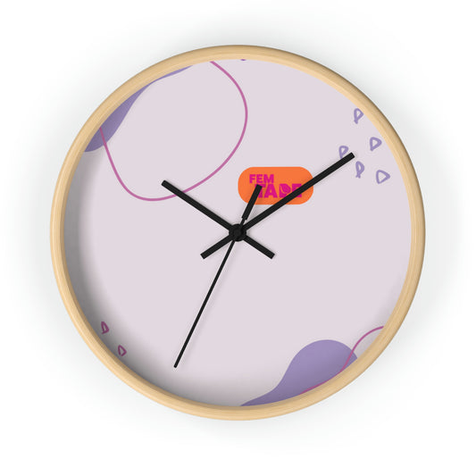 FemTape Promotional Wall Clock