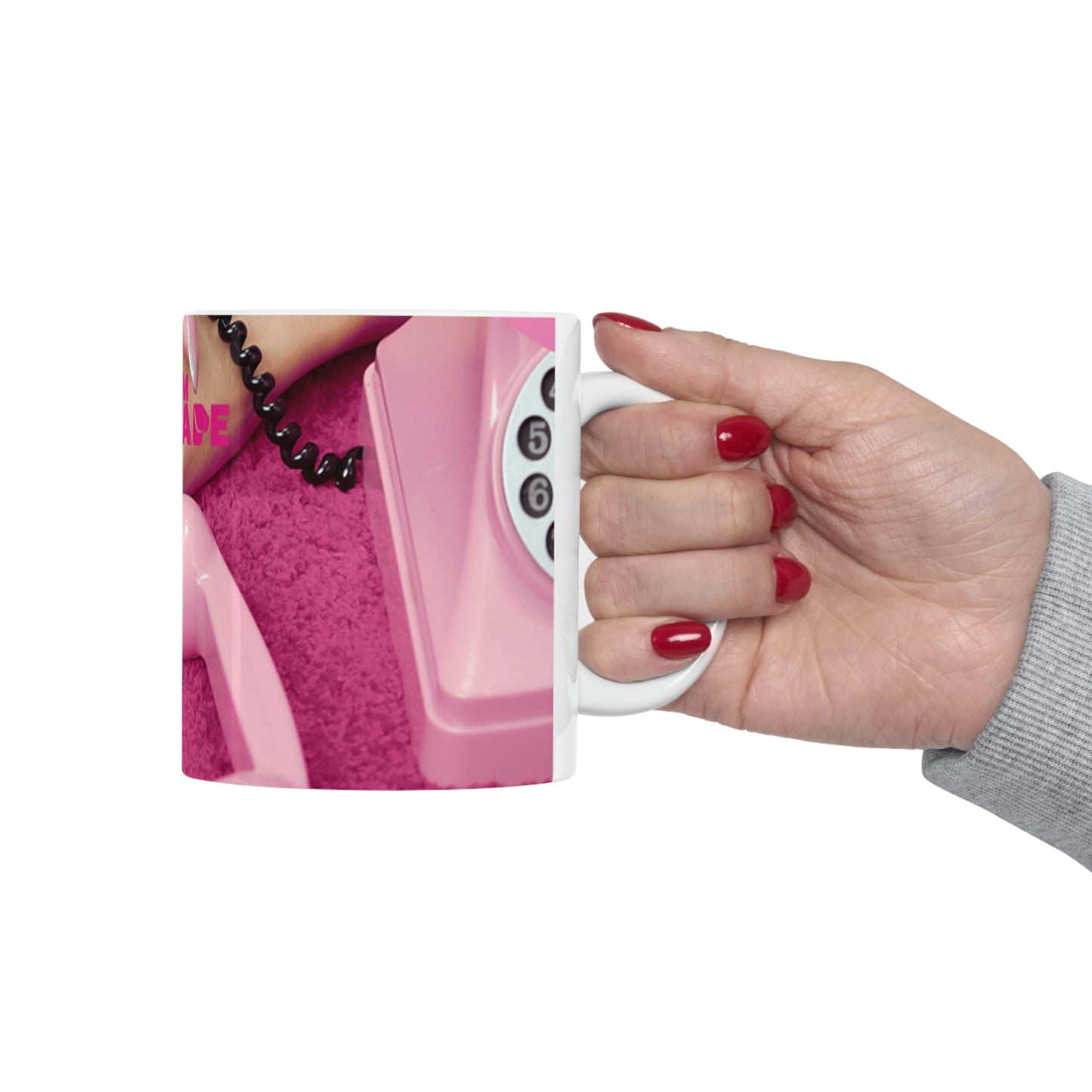 Taza cerámica 11 oz "Just call me baby" Promocionales FemTape