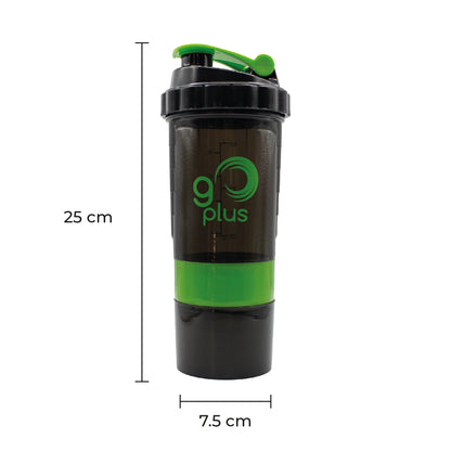 Smart Shaker Sports Protein Mixer Green Go Plus